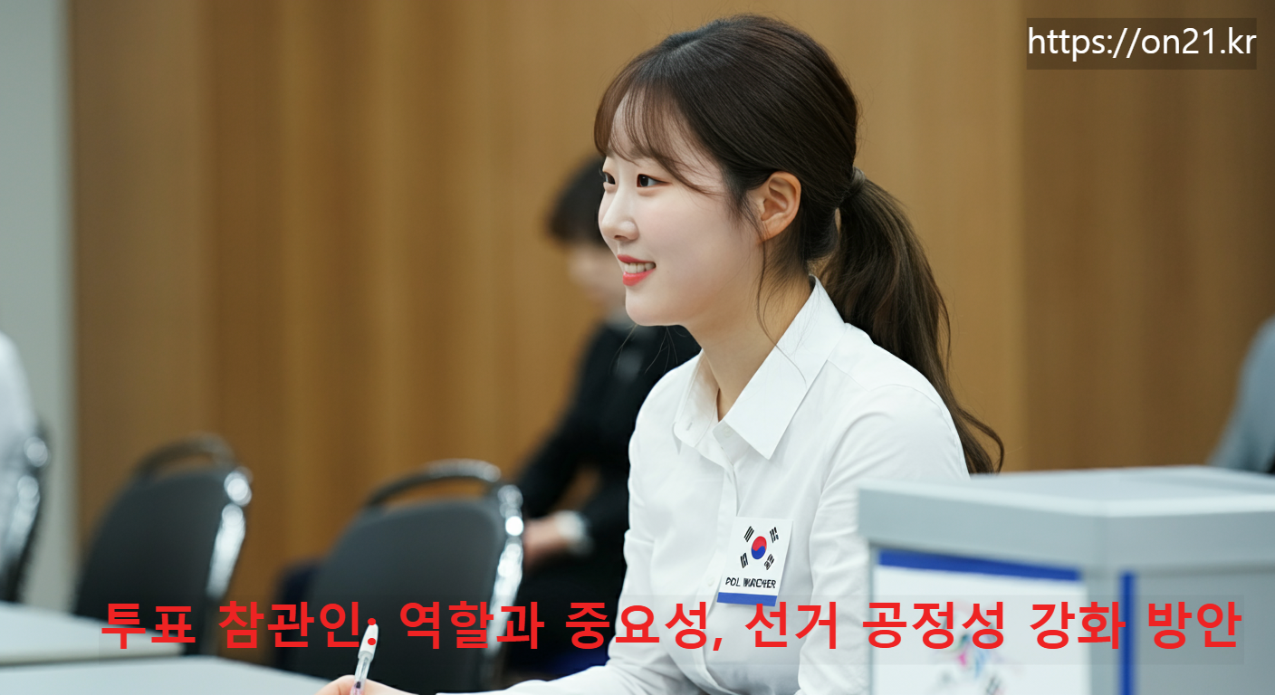 투표 참관인: 역할과 중요성, 선거 공정성 강화 방안