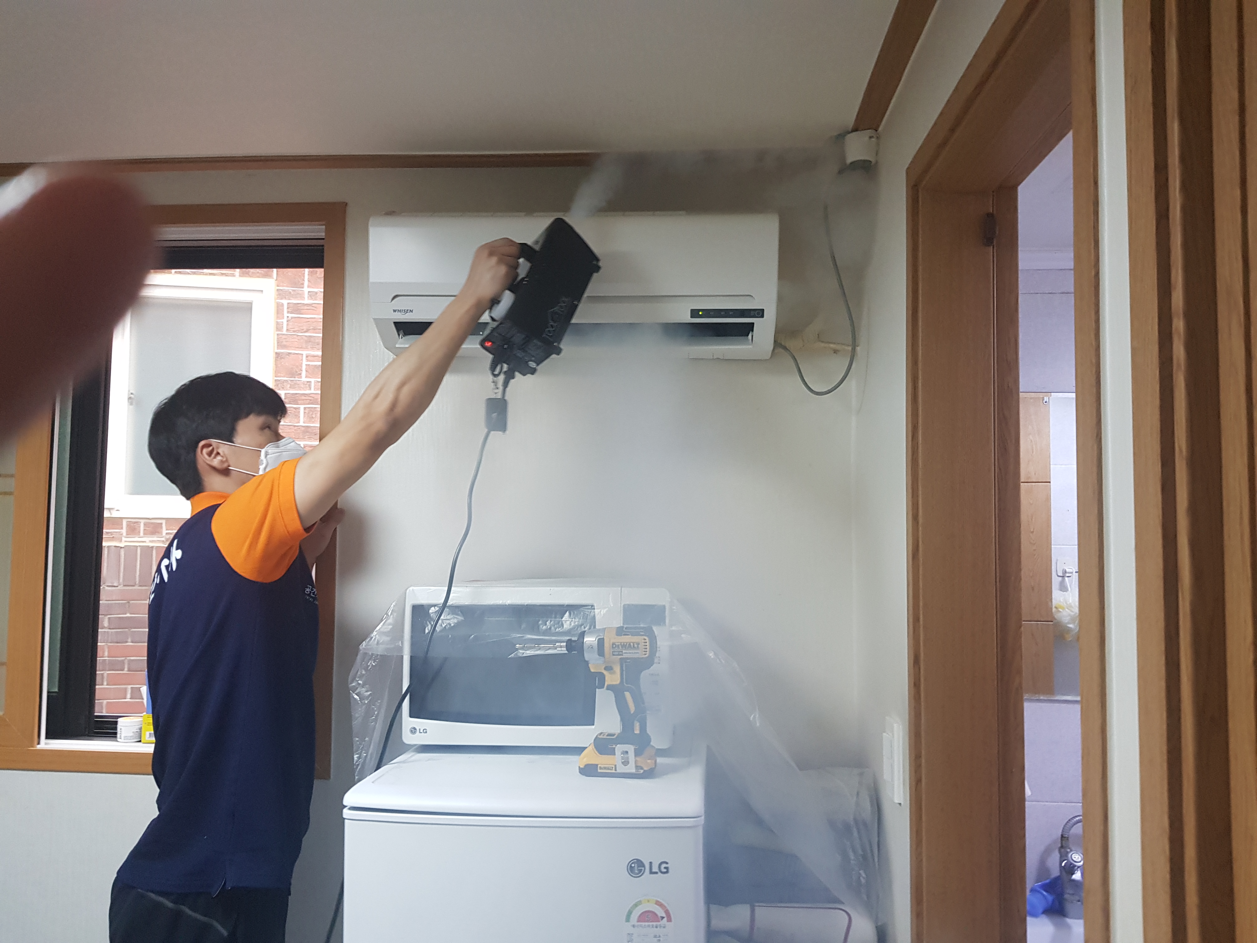 원룸 에어컨 청소8