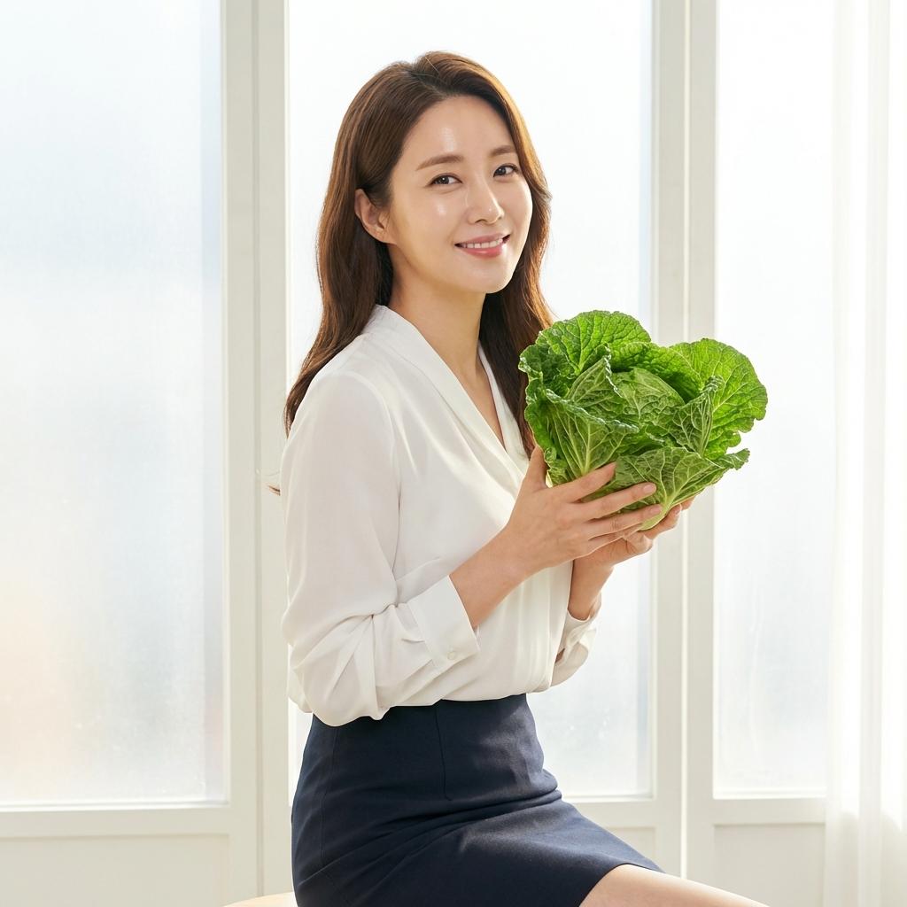 노안 예방 루테인 대신 봄동 베타카로틴