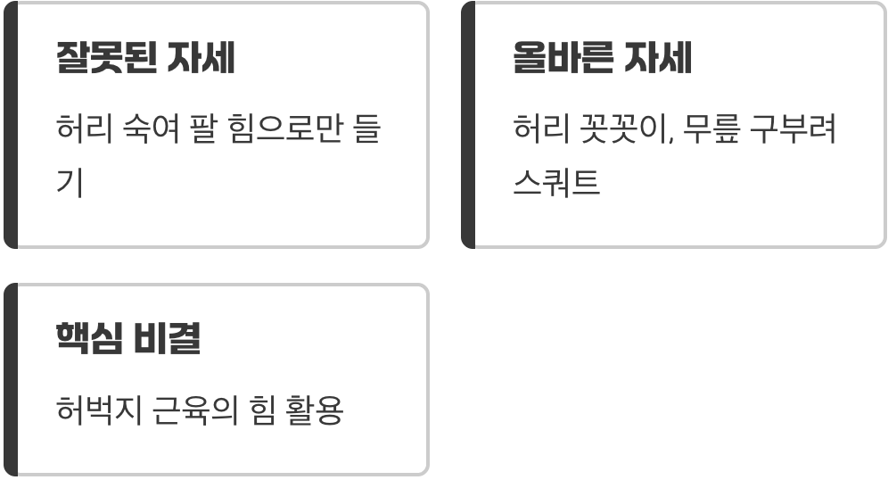 가장 큰 희생양, 우리의 허리