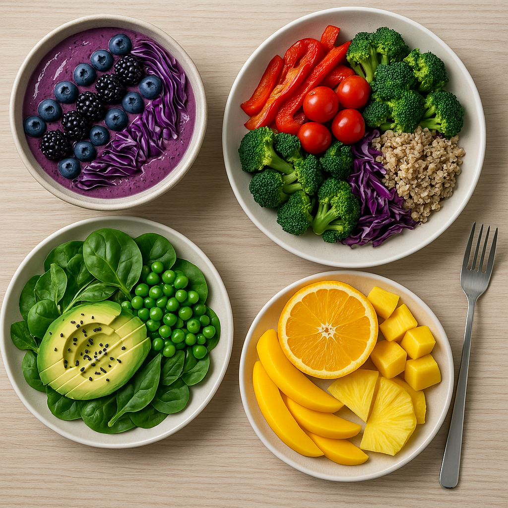 컬러푸드 하루 식단