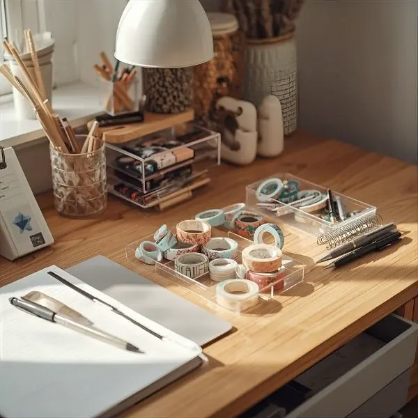 다꾸 작업대를 정리하는 효율적 수납법