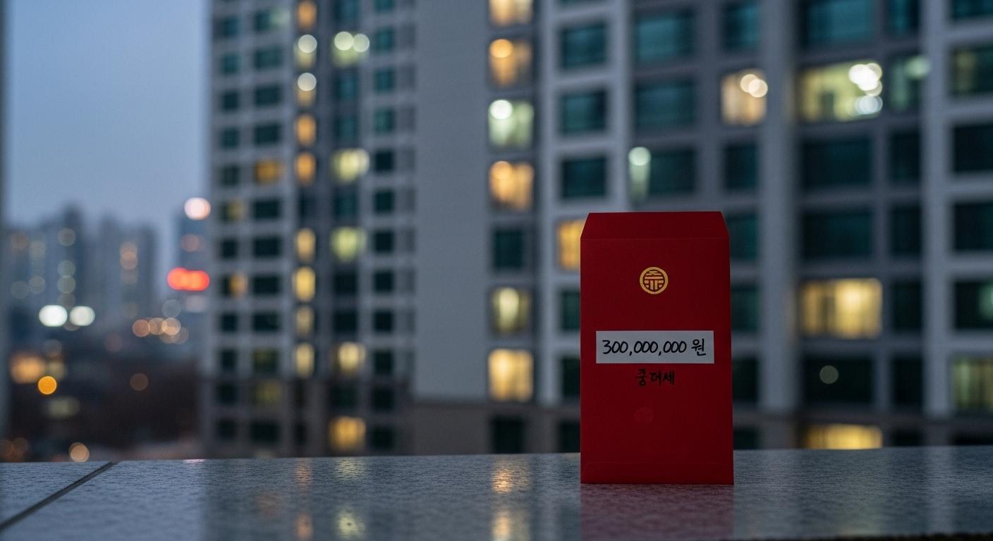 3억 아파트 증여세