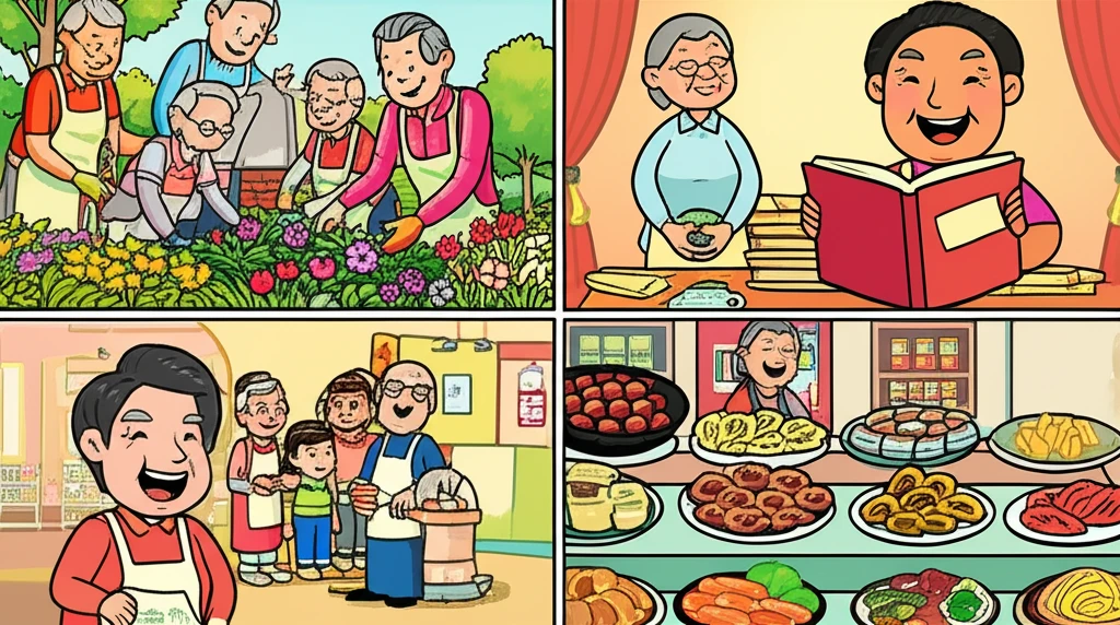 함양군 노인 일자리 구비 서류 주민등..