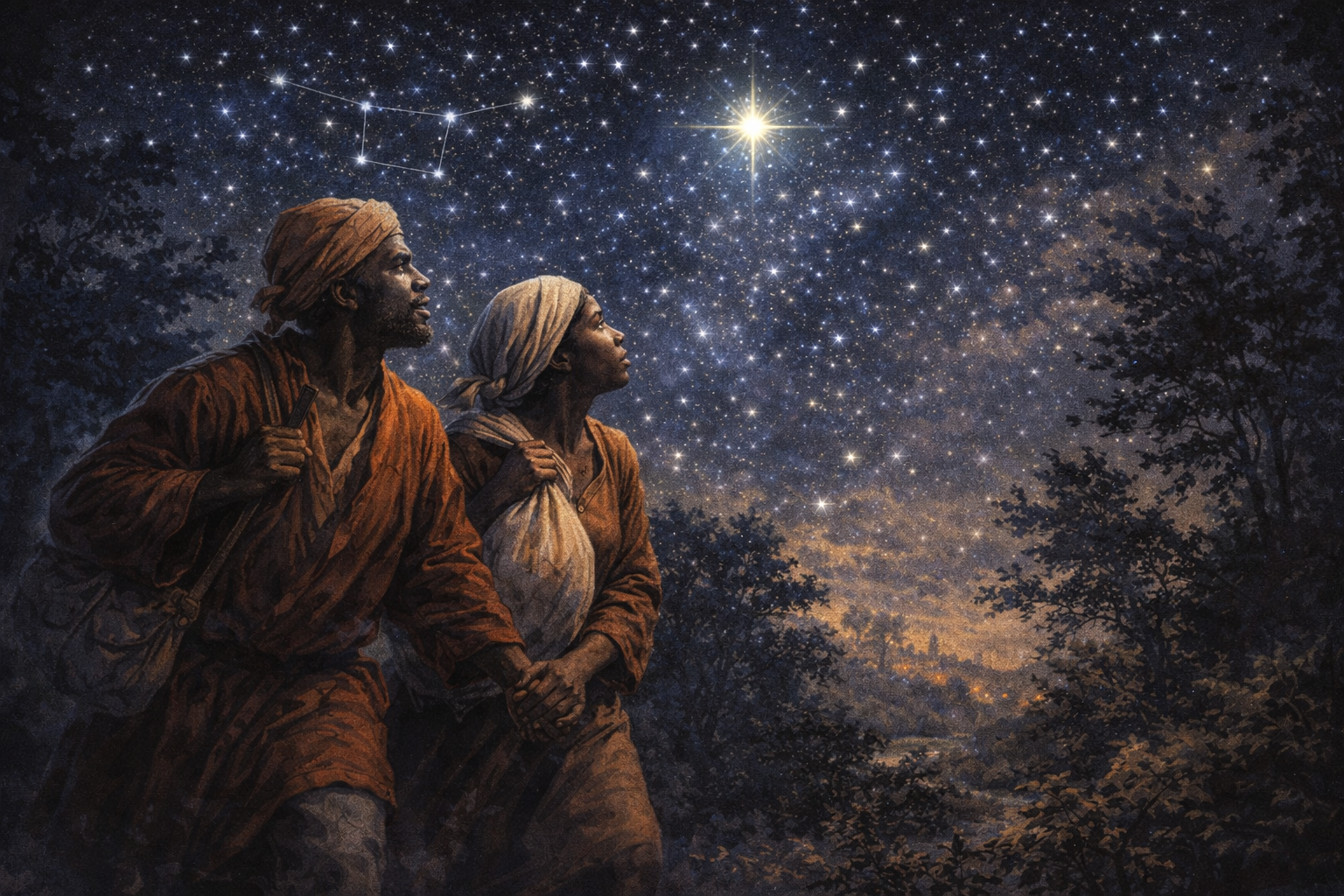 북극성이 노예들의 탈출 길잡이가 되었던 역사