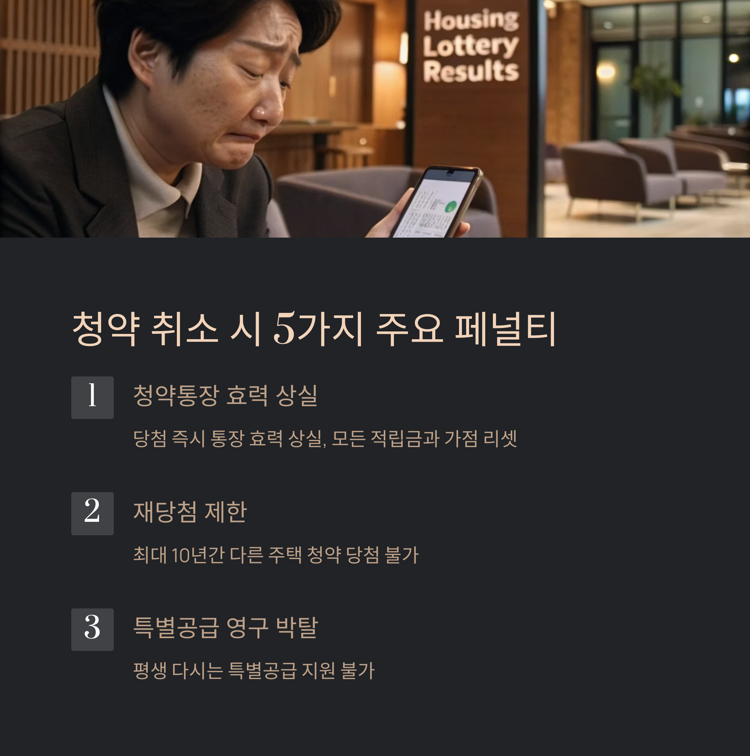 청약 취소