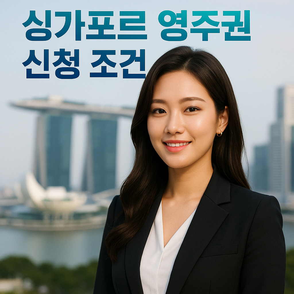 싱가포르 영주권 신청 조건 한방에 정리해요