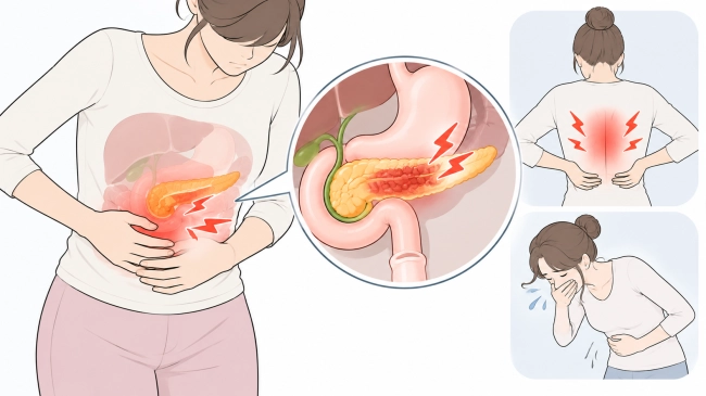 등 통증이 의심되는 병