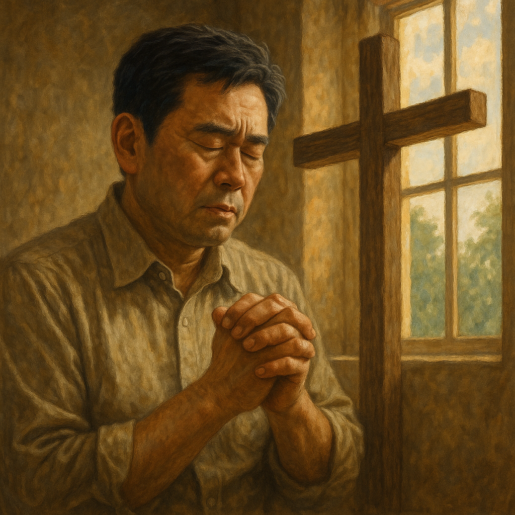 시 129:4 말씀을 보며&amp;#44; 주님께서는 속이는 자들로부터 저를 보호해 주시고 떠나게 해주신다는 것을 알게 하셔서 큰 은혜가 되었으며&amp;#44; 나아가 제가 속이는 자가 되지 말아야 할 것을 생각하게 하셔서 제가 주변을 속이지 않는 자가 될 수 있도록 제 속에 거룩하고 정직한 영을 새롭게 해 주시는 분을 만나는 모습입니다.