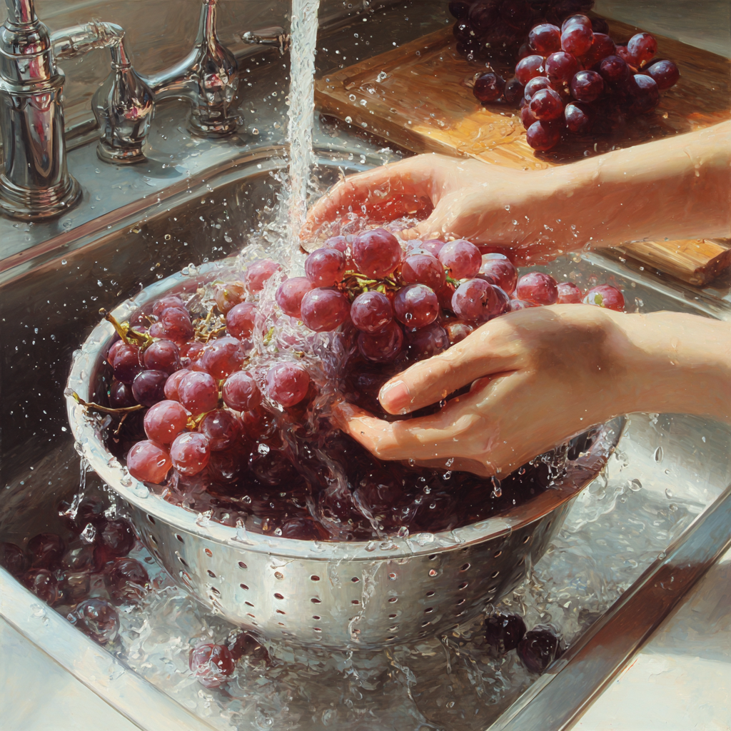 포도 세척 방법