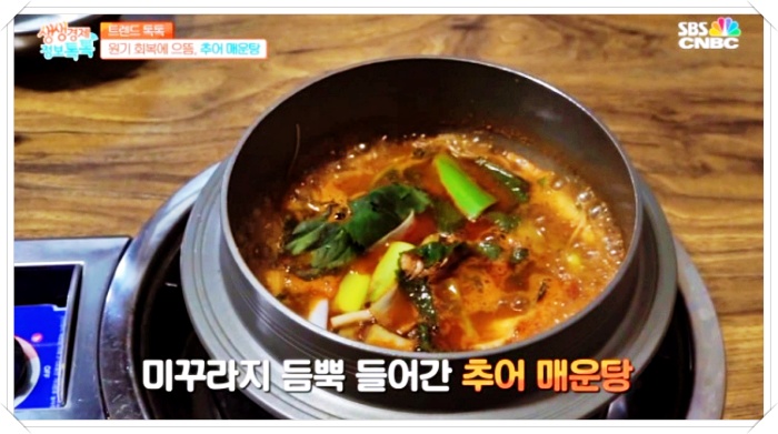 굿모닝 대한민국 라이브 추어 매운탕