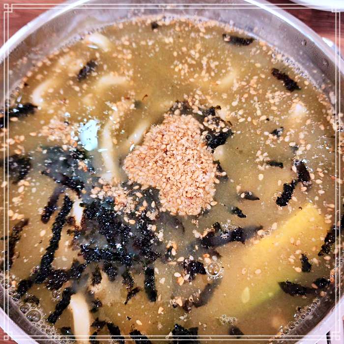 6시 내고향 울릉도 따개비 칼국수 한상 맛집