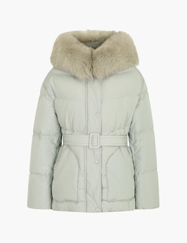 나이스클랍 ADD 폭스퍼 슬림 숏 덕다운 A224PWDA07