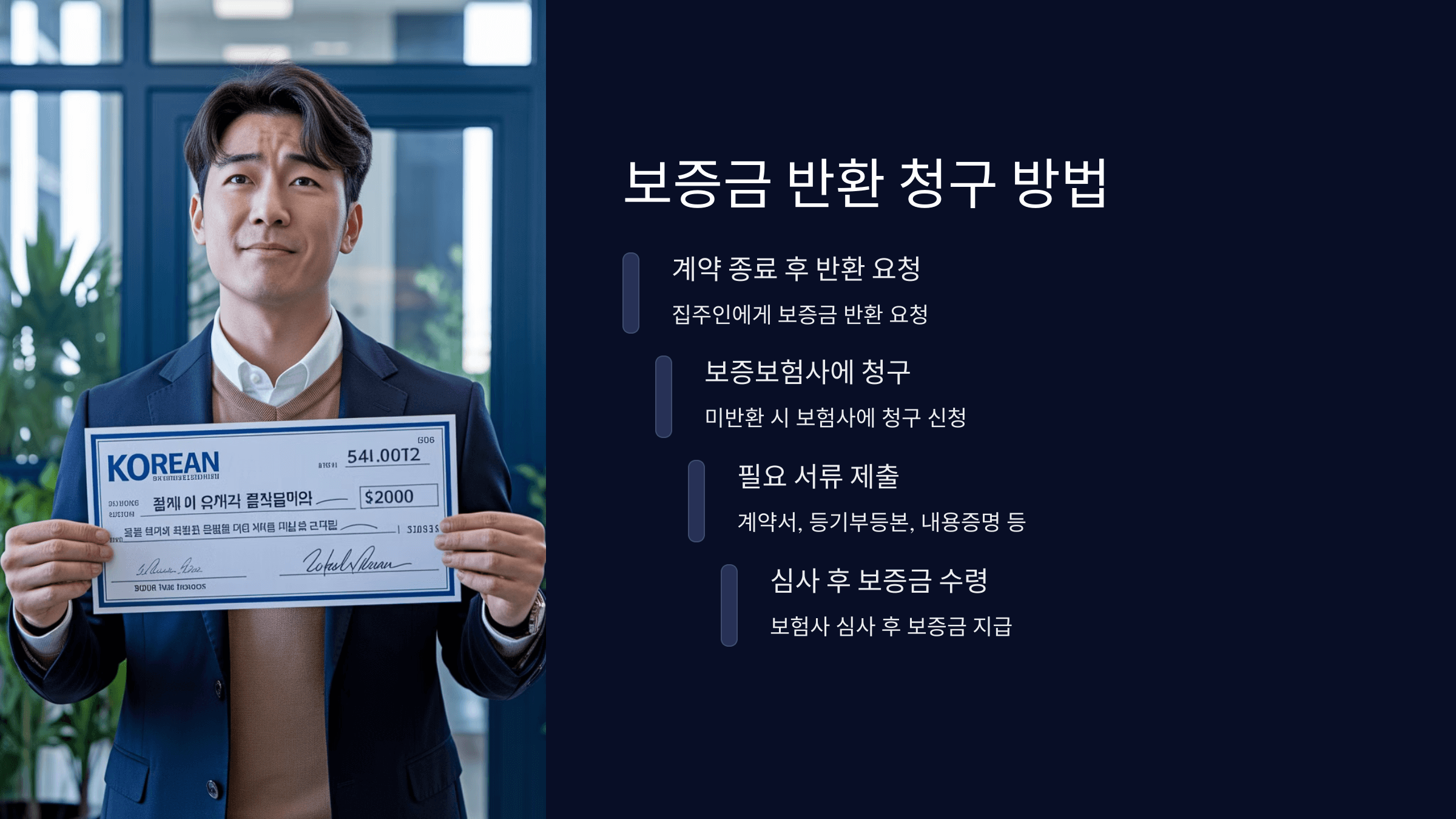 반한 청구 방법