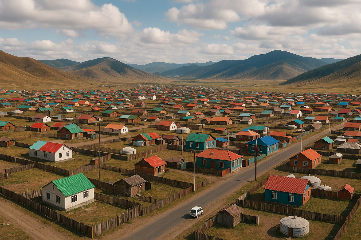 몽골 소도시 탐방