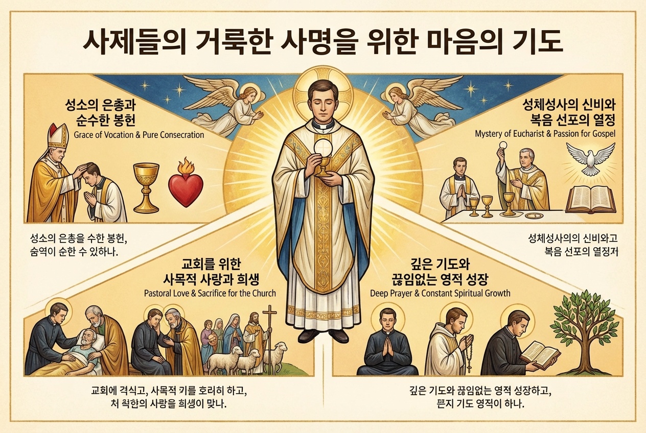 가톨릭 기도문 모음 사제·교사·가정·식사·아침·저녁·삼종·묵주기도까지 한 번에