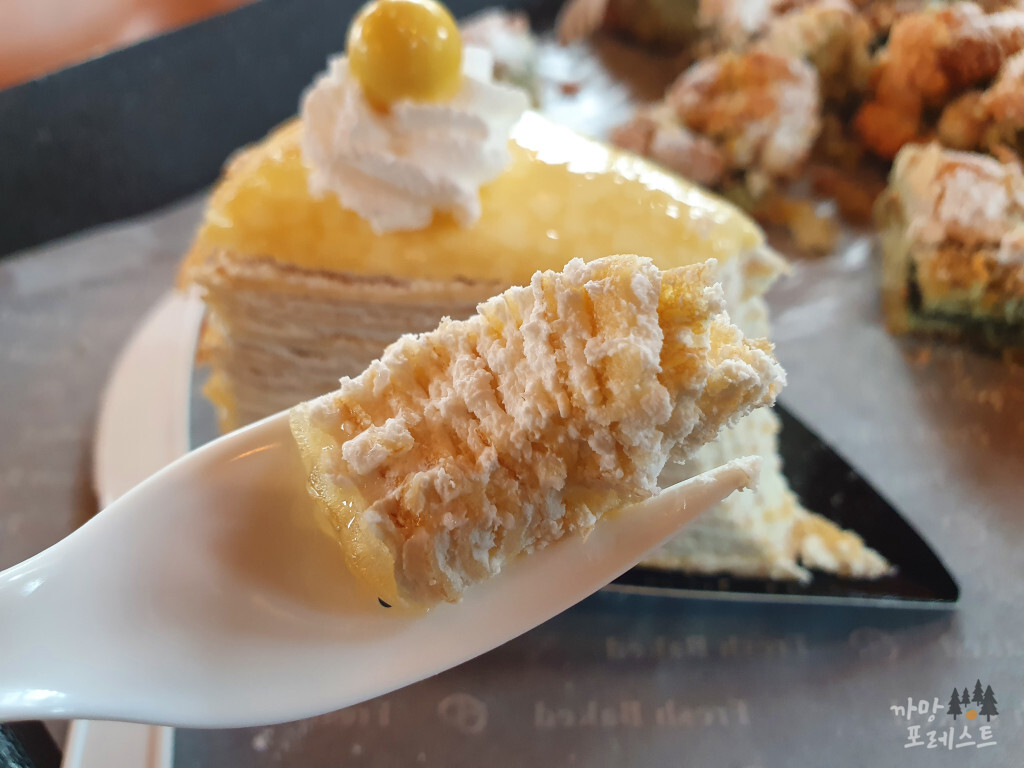 치즈케이크 한입