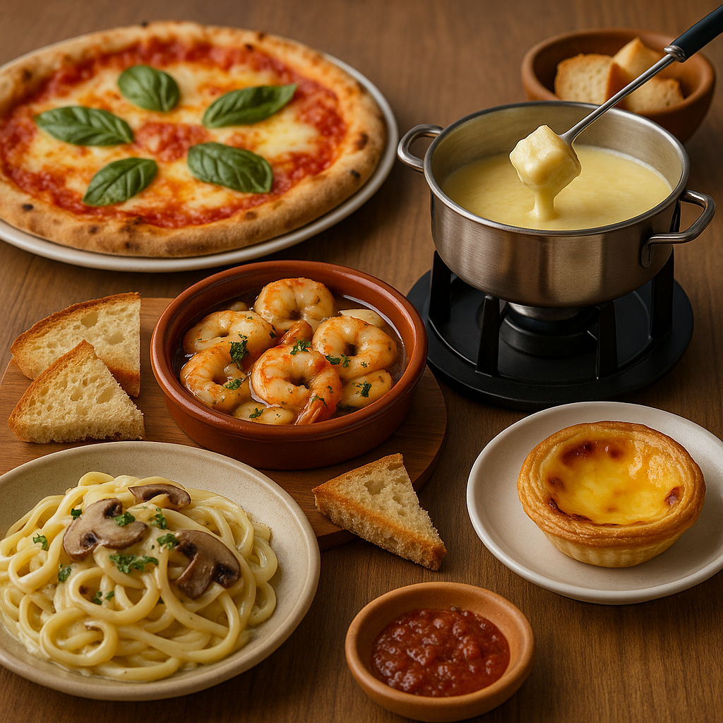 서유럽 여행 전통음식 관련 사진