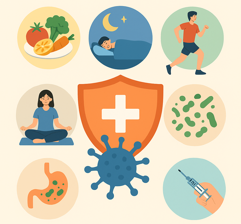 면역력을 높이는 생활습관 전략 사진