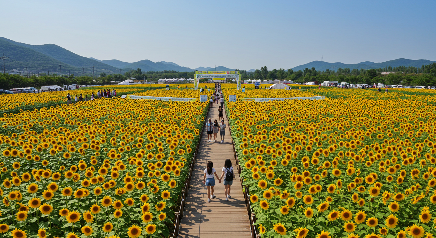 강주 해바라기축제