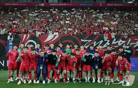 한국 축구 대표팀 친선경기 관련 사진