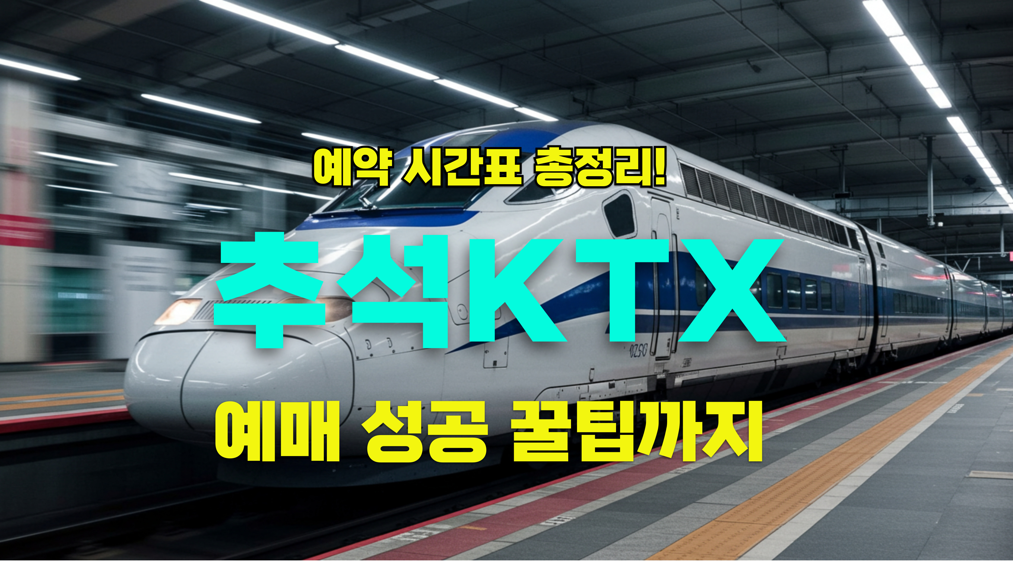 예매 성공 꿀팁까지