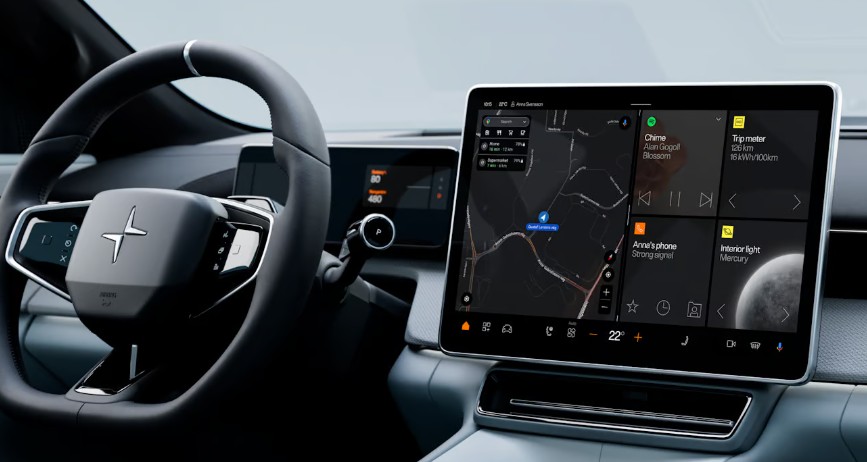 쿠페형 전기 SUV '폴스타4' 제원 디자인