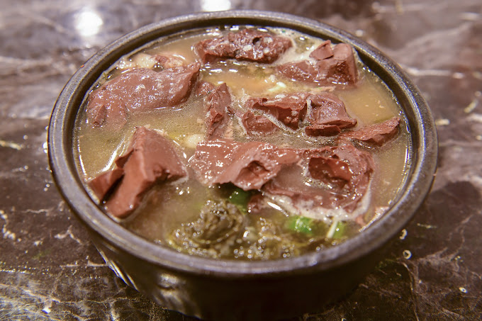 수원 선지해장국집 '유치회관'