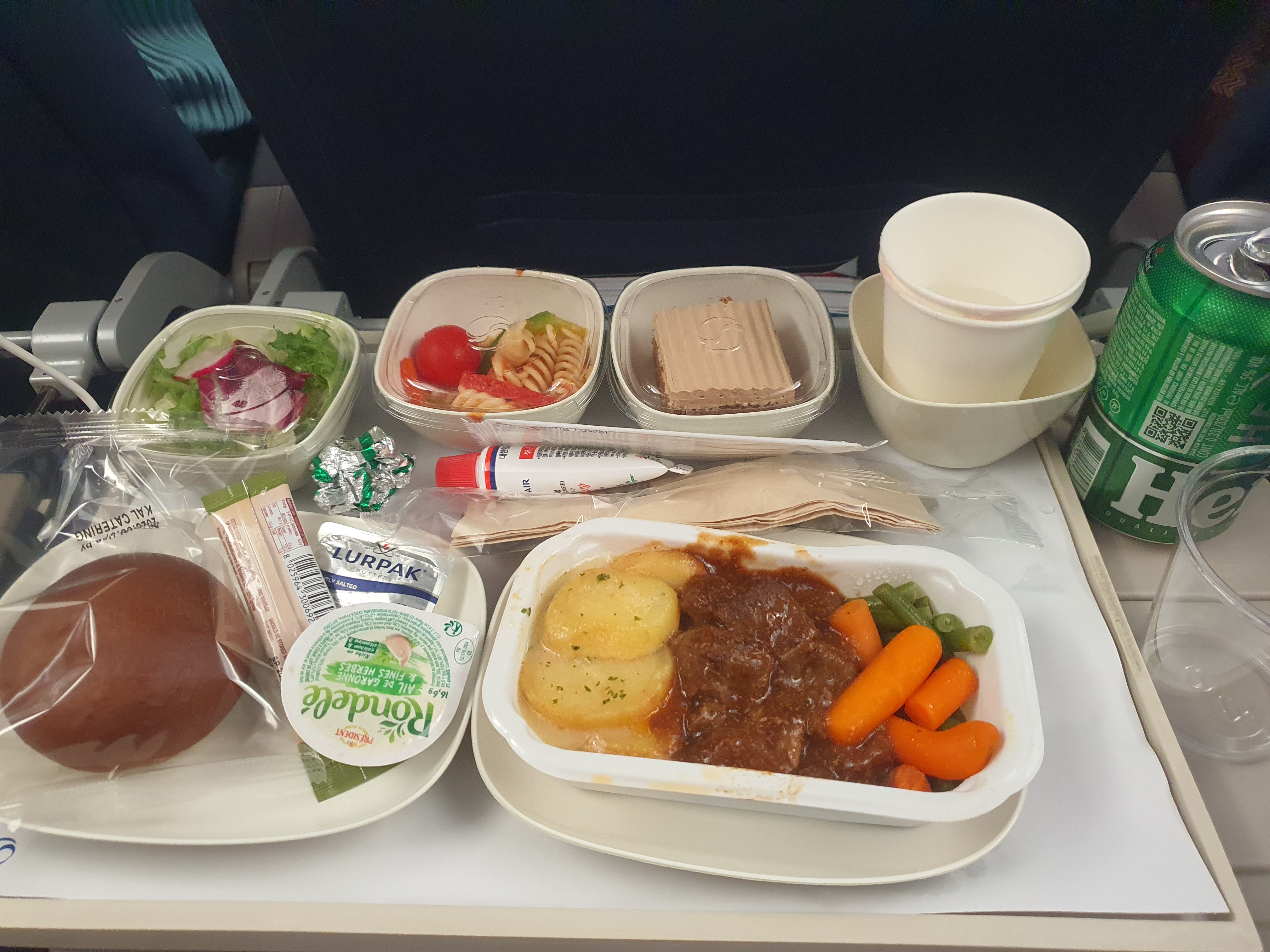 인천–두바이 대한항공 KE951 기내식