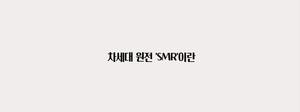 차세대 원전 SMR