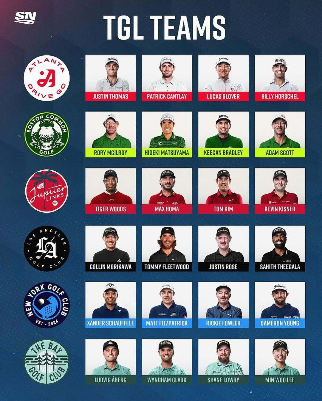 타이거 우즈 TGL