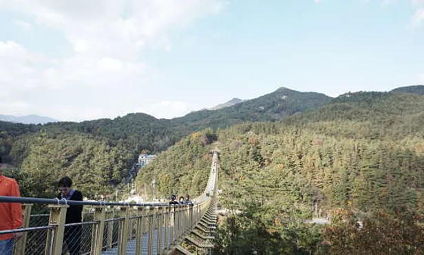 수승대출렁다리