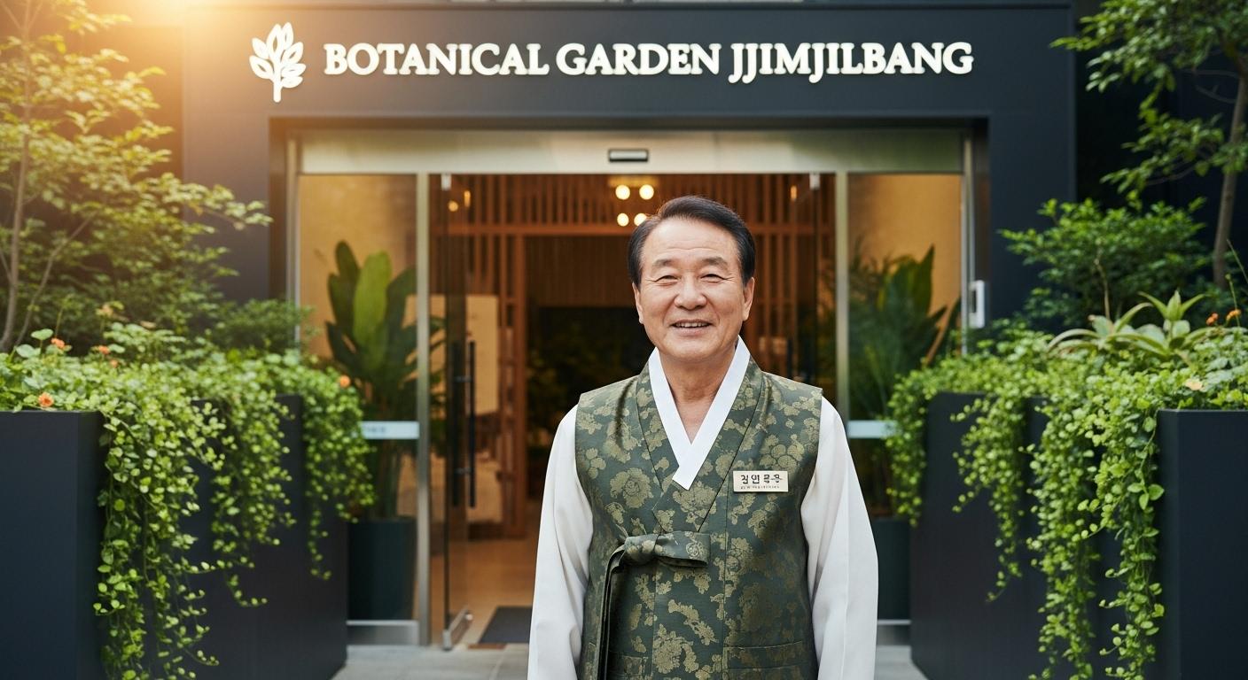 식물원 찜질방 달인