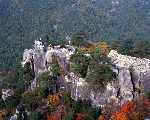 두타산 등산코스 등산지도