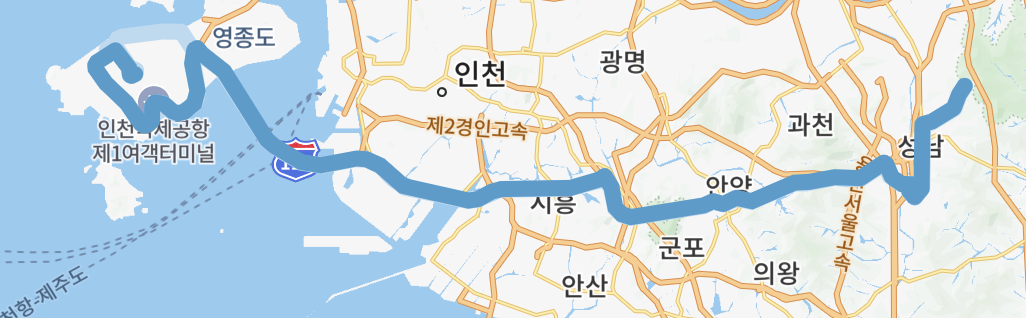공항버스 5300번 시간표&amp;#44; 공항버스 5300 예매 - 노선도