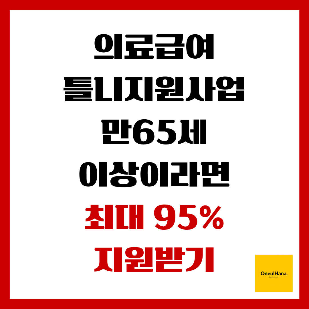 의료급여 틀니지원사업