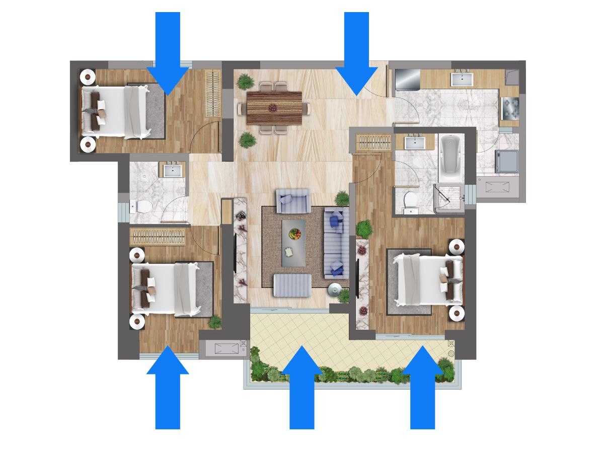 판상형 내부 구조