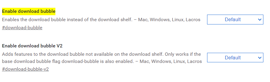 크롬 Chrome 다운로드 하단