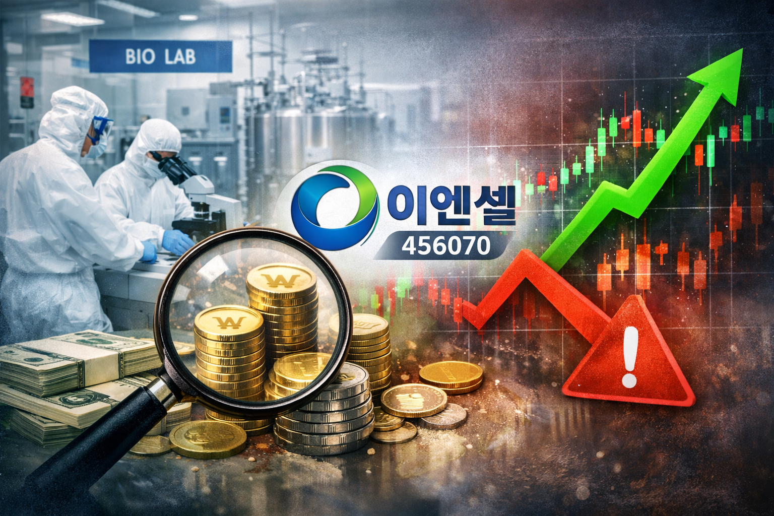 이엔셀 주식 전망 총정리｜CDMO 성장성은 있는데 주가는 왜 흔들릴까? (리스크&middot;호재 분석) 관련 사진