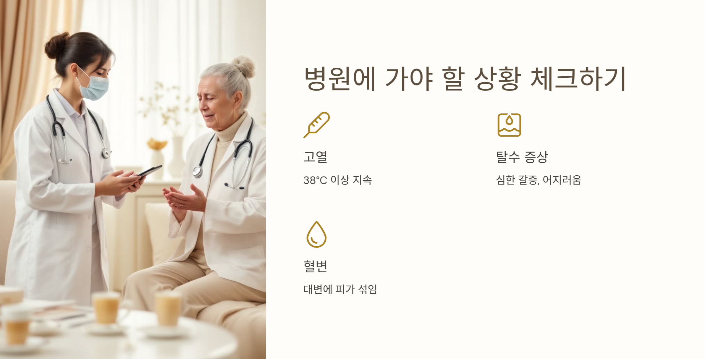 병원 체크 항목 사진