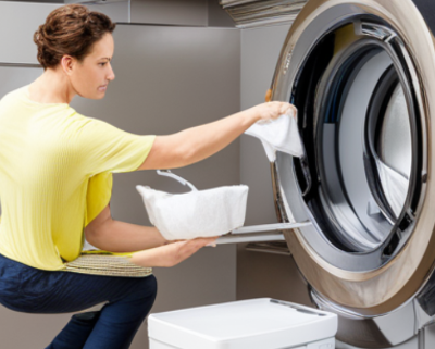 드럼 세탁기 냄새 제거하는 방법