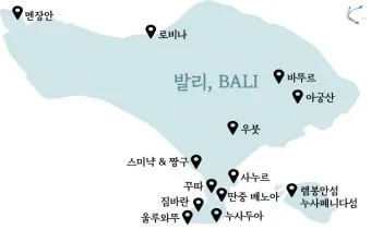 발리 여행 지도와 추천 코스, 필수 명소 정보까지_32