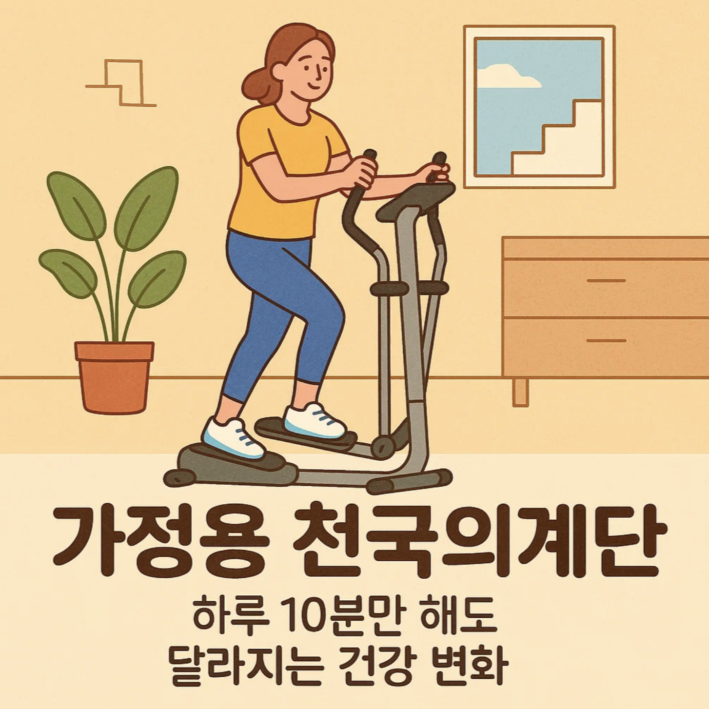 가정용 천국의계단 하루 10분만 해도 달라지는 건강 변화
