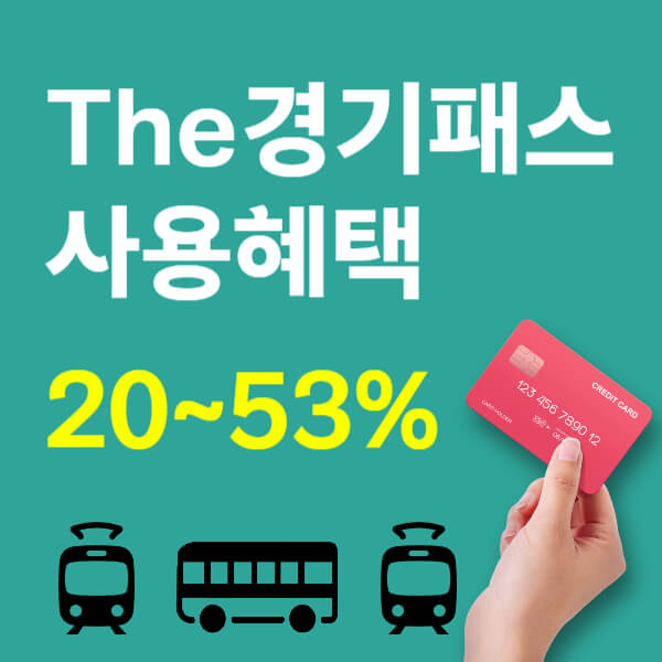 더경기패스 혜택, 이용방법