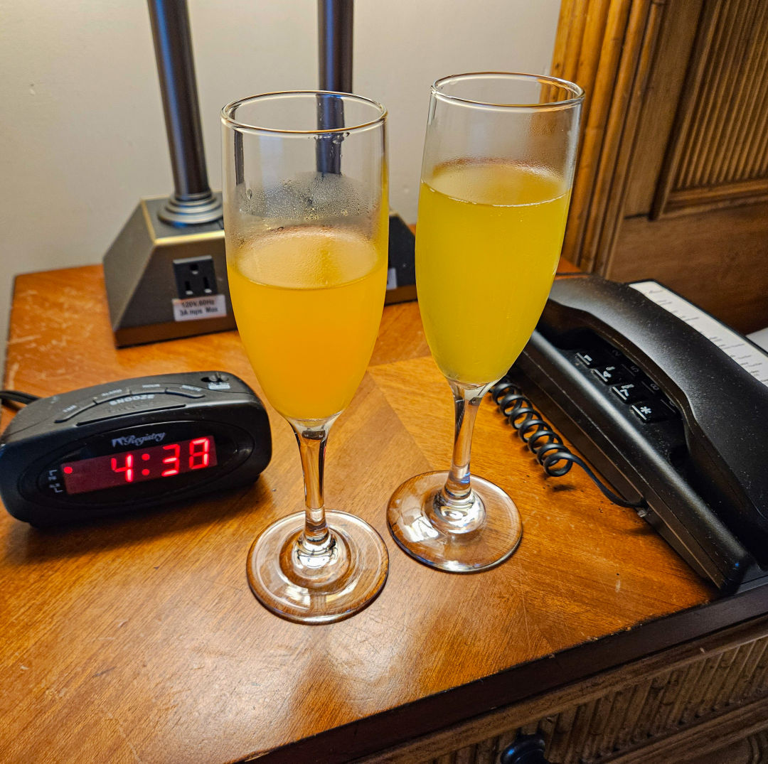 볼케이노 하우스 웰컴 드링크