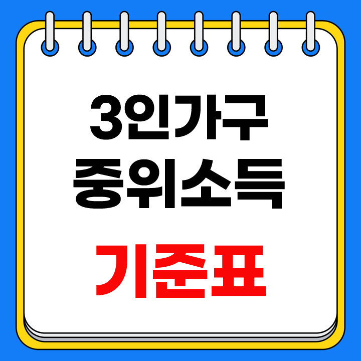 3인가구 중위소득