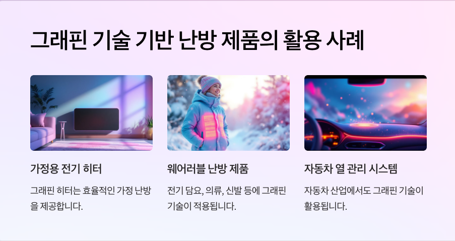 온풍기? 그래핀 기술이란?