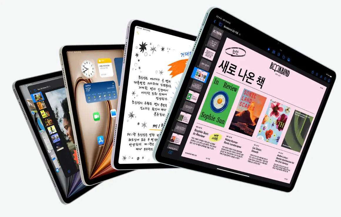 2024아이패드에어-다양한앱