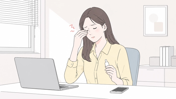 눈이 충혈되는 이유