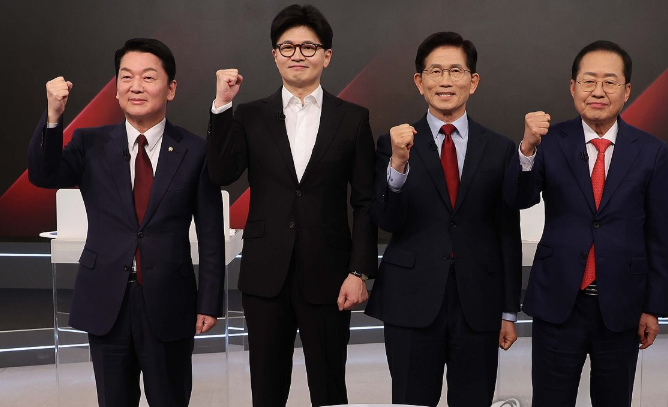 국민의힘 대선 경선자